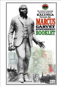 Cover Garvey Remembered Booklet