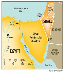EGYPT-SINAI-MAP